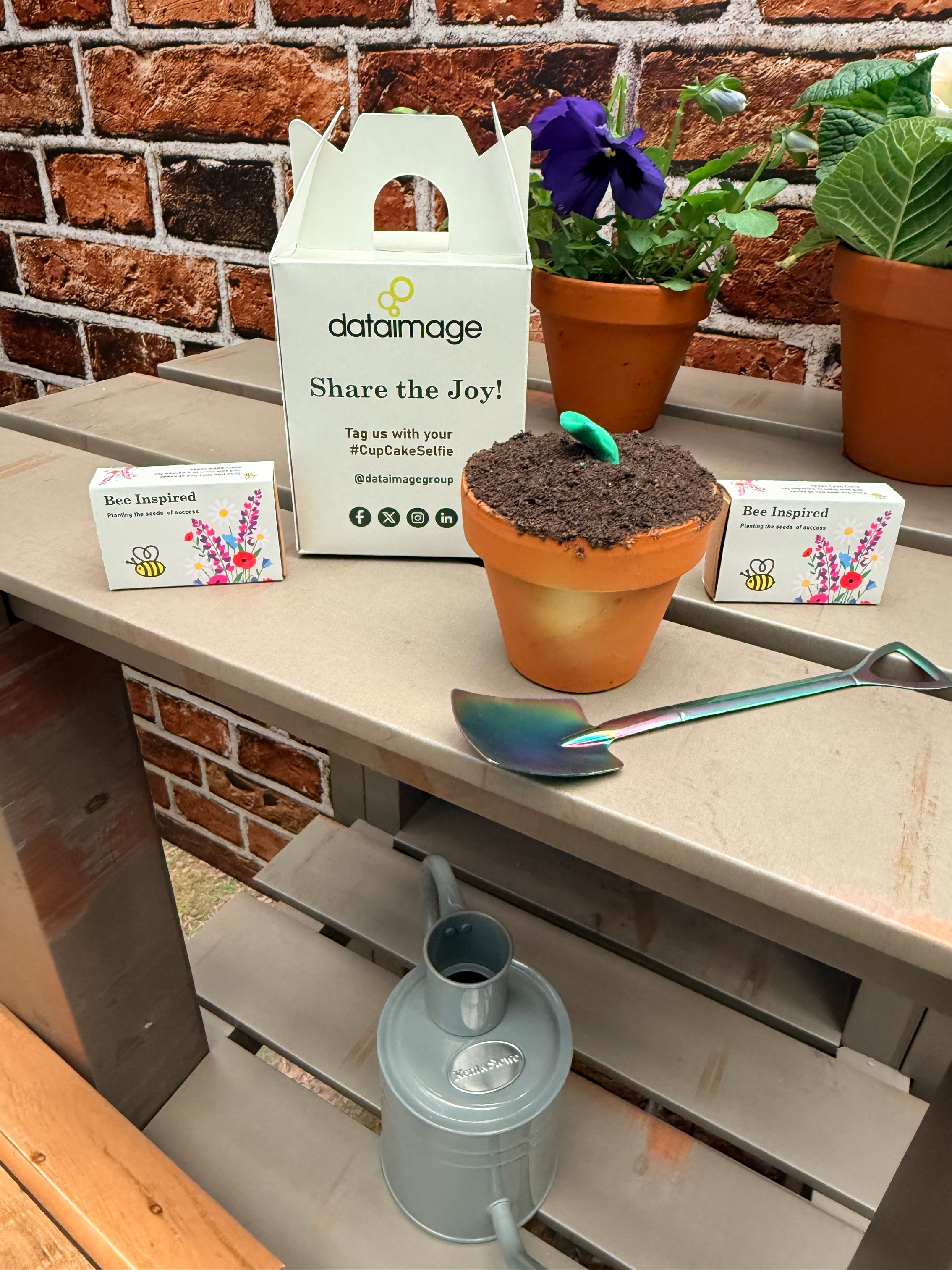 Potting shed Data Image VMandD show cup cake