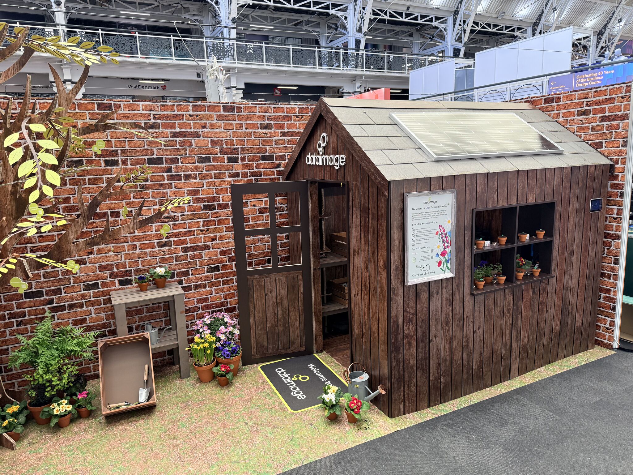 potting shed designed and manufactured by Data Image Group