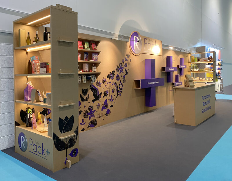 A recyclable exhibition stand from Data Image Group